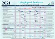 Lehrgangsübersicht 2021